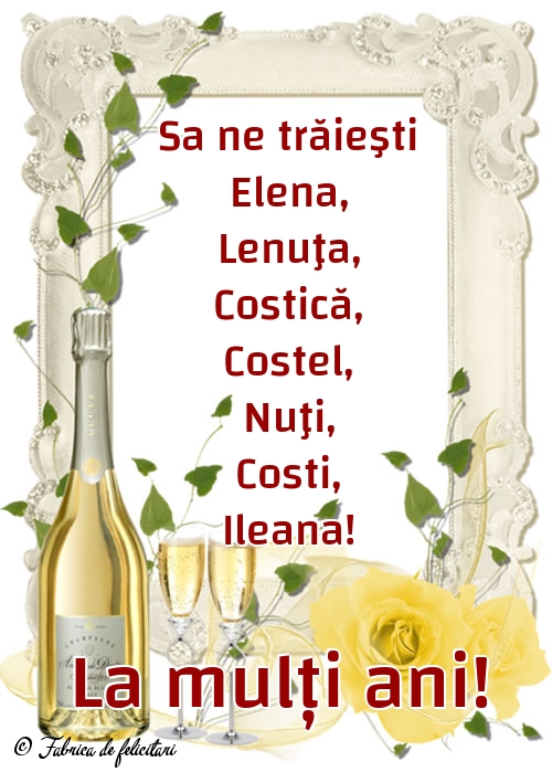 Felicitări de sfintii Constantin si Elena - La mulți ani!